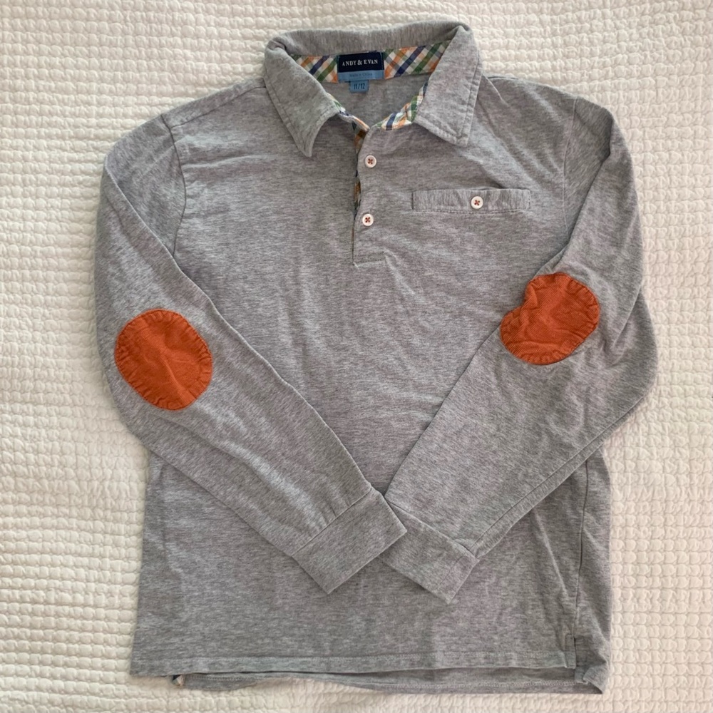 Andy & Evan polo shirt boys size 11/12